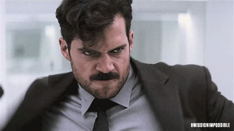 henry cavill mission impossible gif